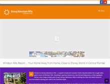 Tablet Screenshot of disneyadventurevilla.com